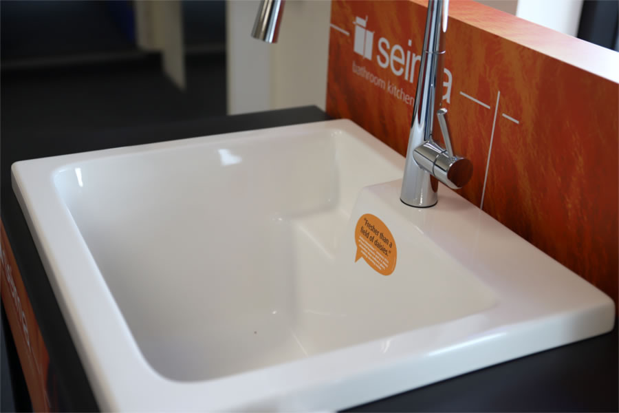 Range of sinks and tapware for laundry renovations